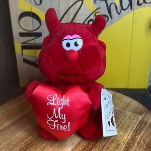 Lite My Fire 🔥 Lil Red Devil very Nostalgic Plushie~ Be My Valentine Gift❤️